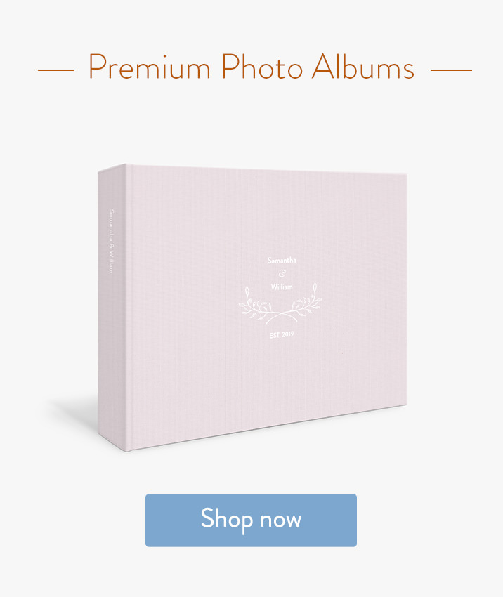 Premium Photo Album with Designer Cover.