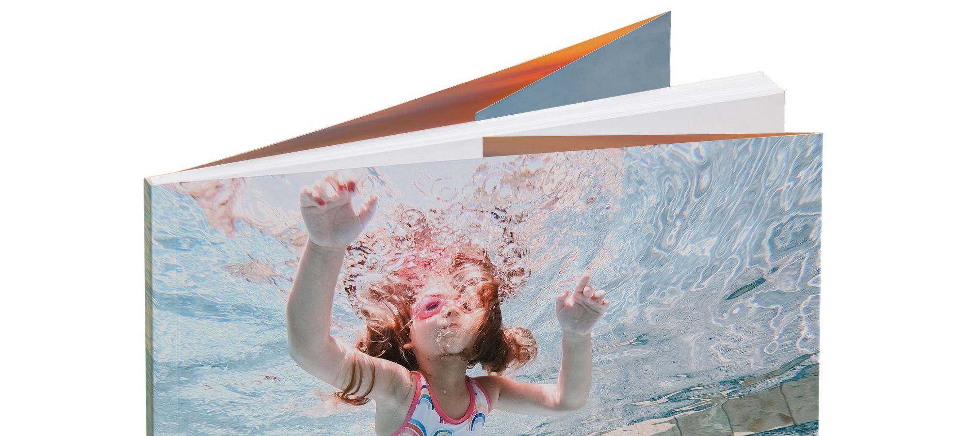 Close up of Softcover Photo Book