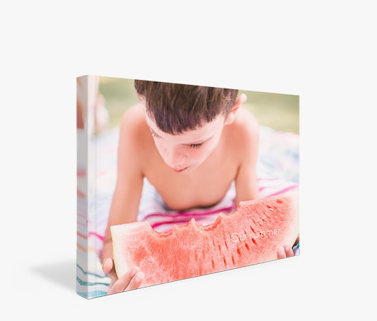Everyday Softcover Photo Book with cover image of young boy