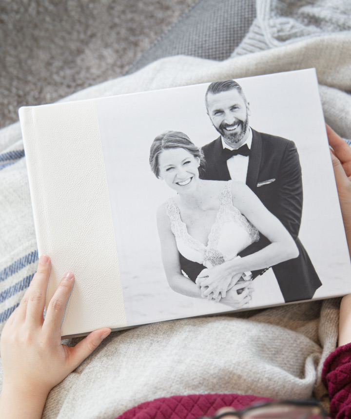 Product Image for Large Landscape Leather Photo Album
