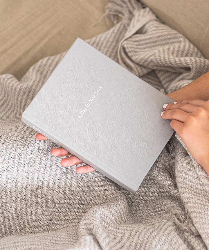 Product Image for Medium Portrait Leather Photo Album