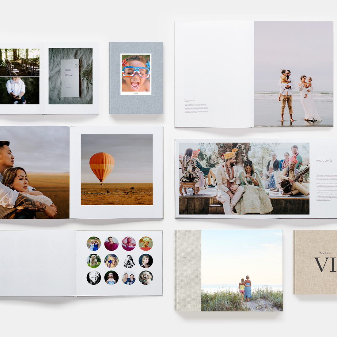 Photo Book and Album template designs.