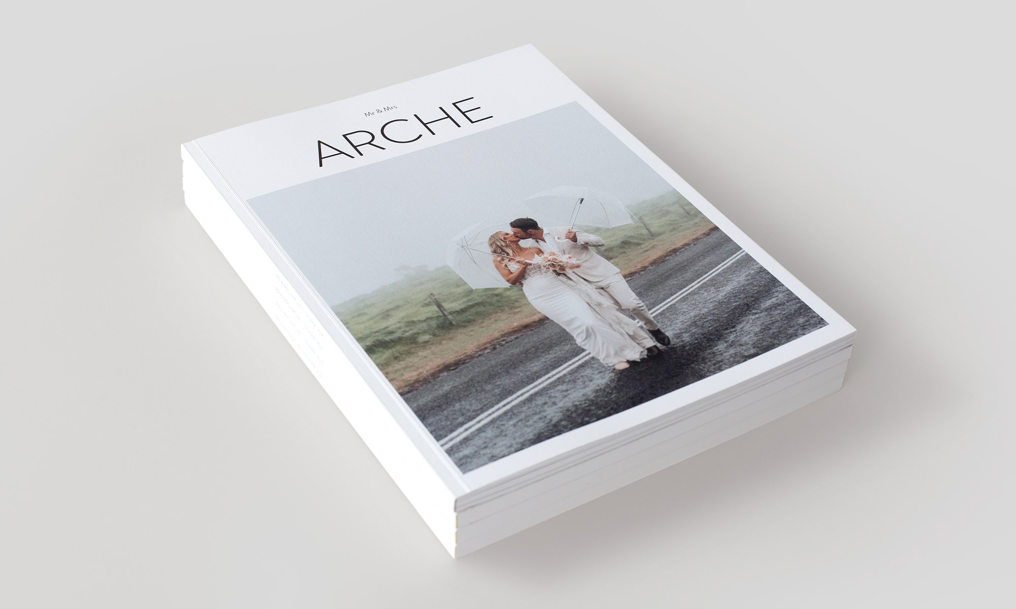 Stack of 4 MILK wedding magazines