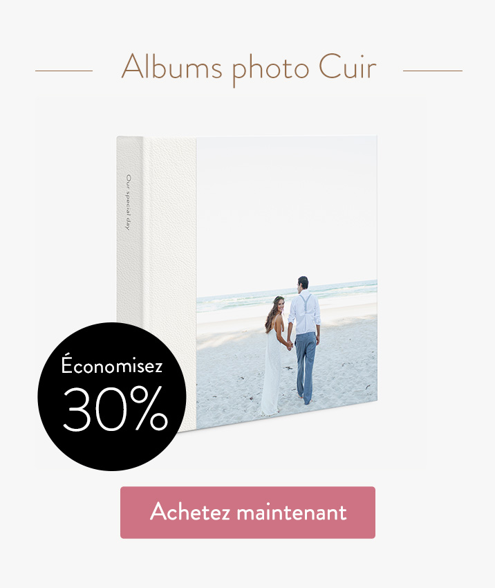 Albums photo Cuir- Économisez 30% - Achetez maintenant