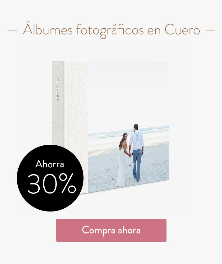 Álbumes fotográficos en Cuero. Ahorra un 30%. Compra ahora.