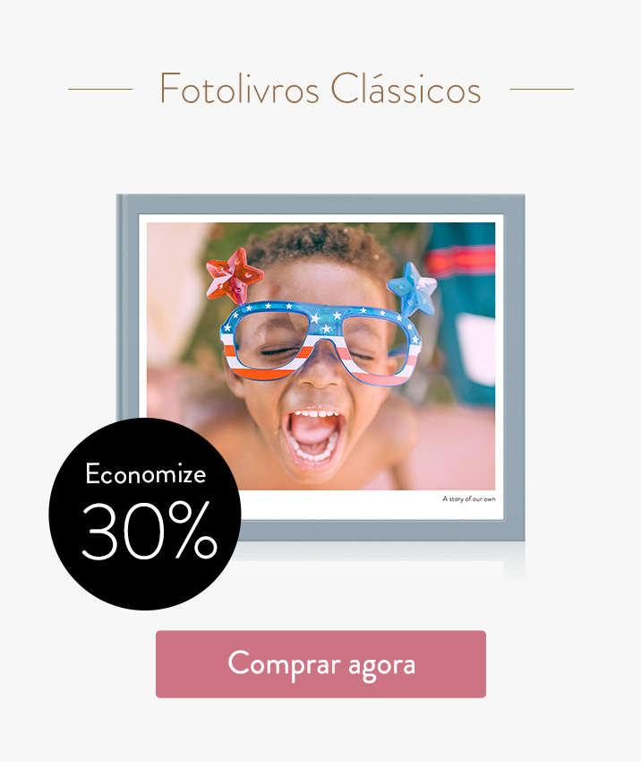 Fotolivros Clásicos. Economize 30%.