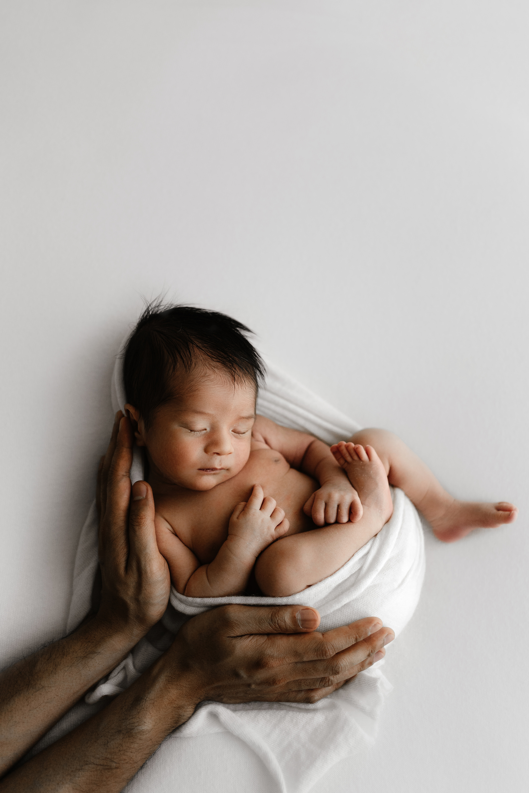Sleeping newborn