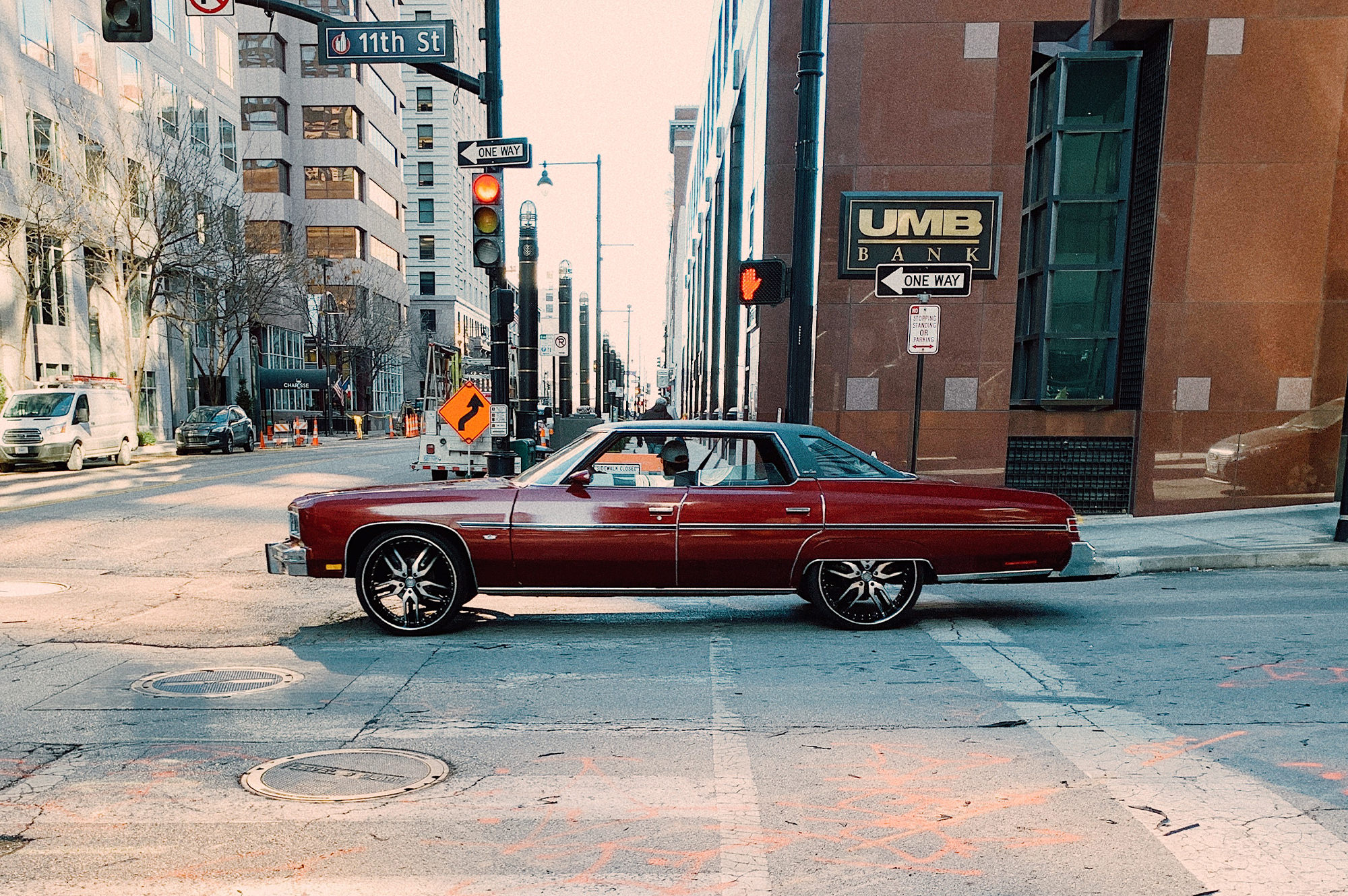Car on street