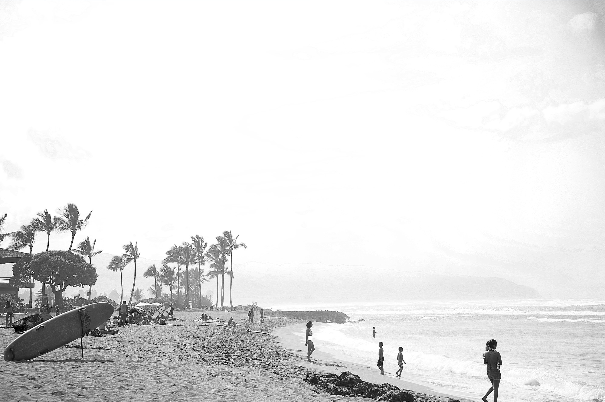 Strand in Hawai.