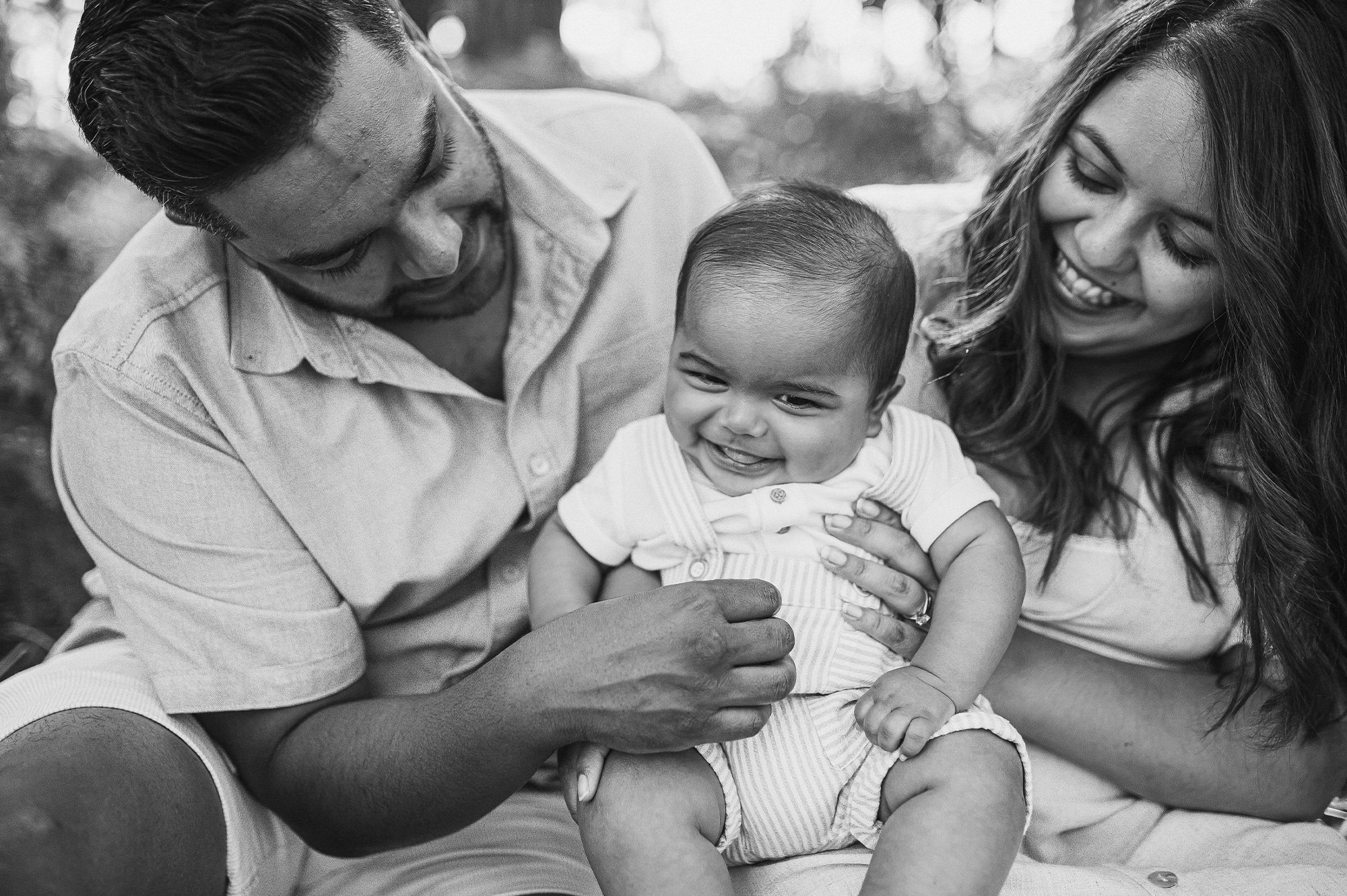 Parents with young child