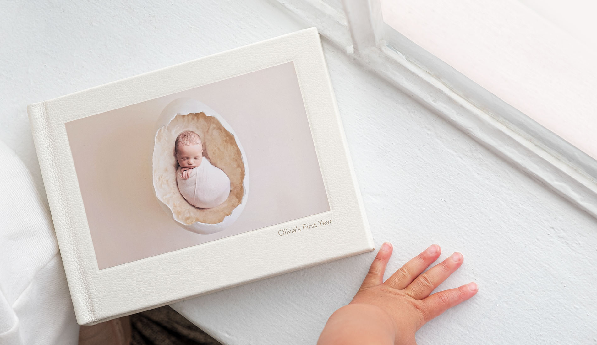 Baby photo album