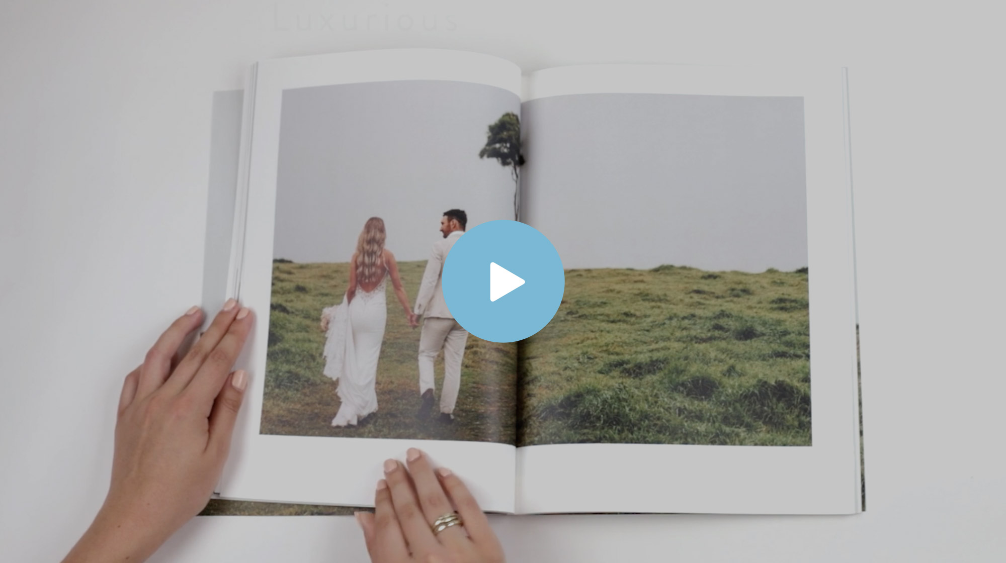 Vidéo du magazine de mariage.