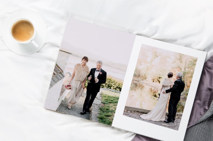 Álbum de fotos de boda.