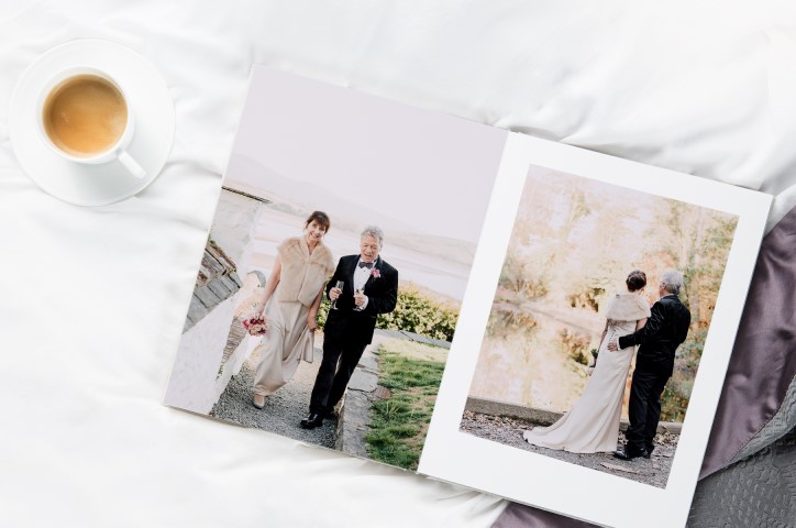 Album photo de mariage.