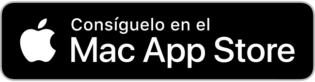 Consiguelo en el Mac App Store.