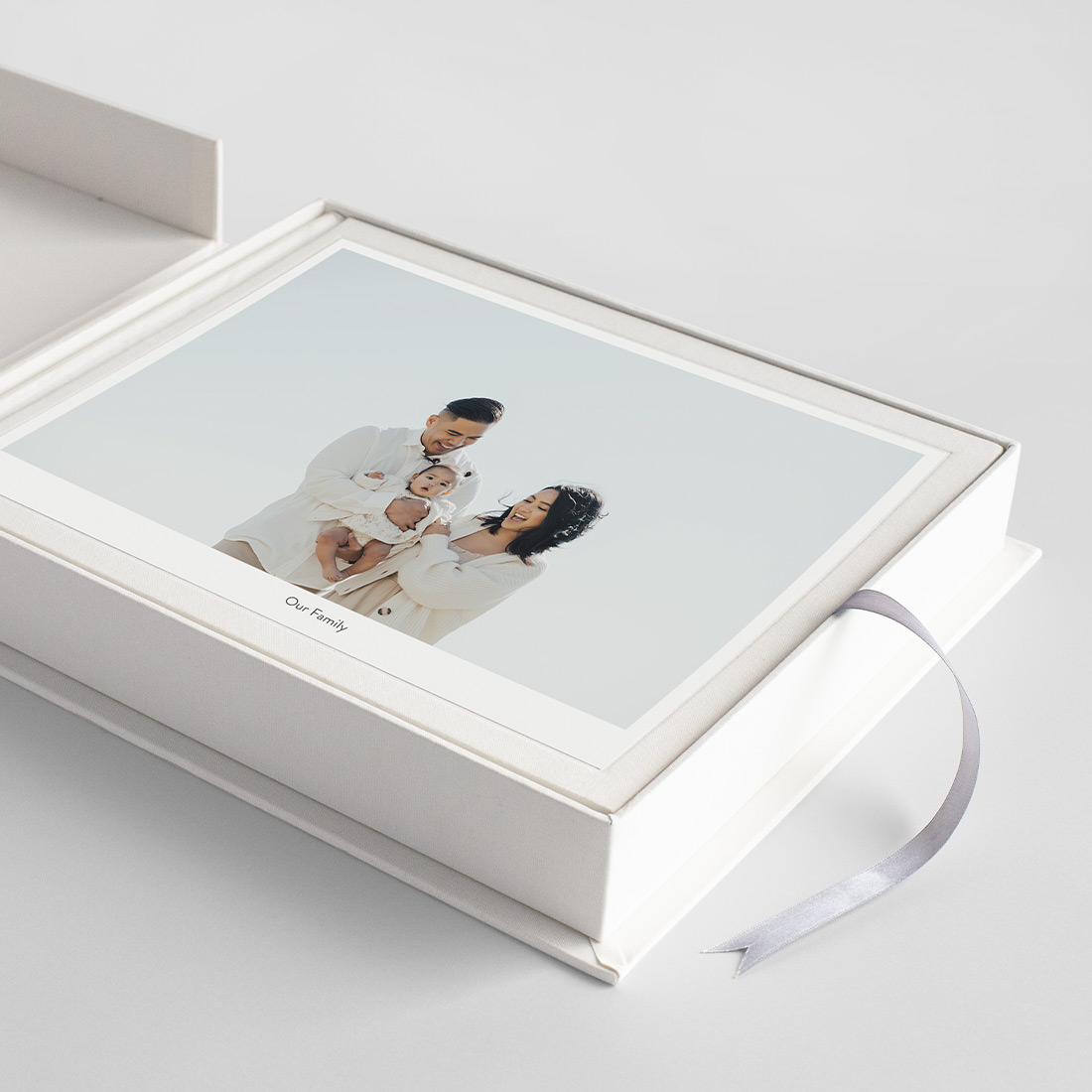 Close up of presentation box