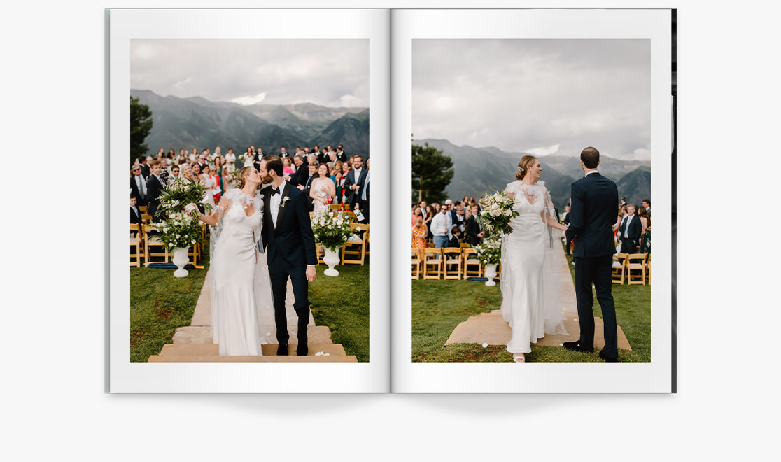 Customer wedding magazine
