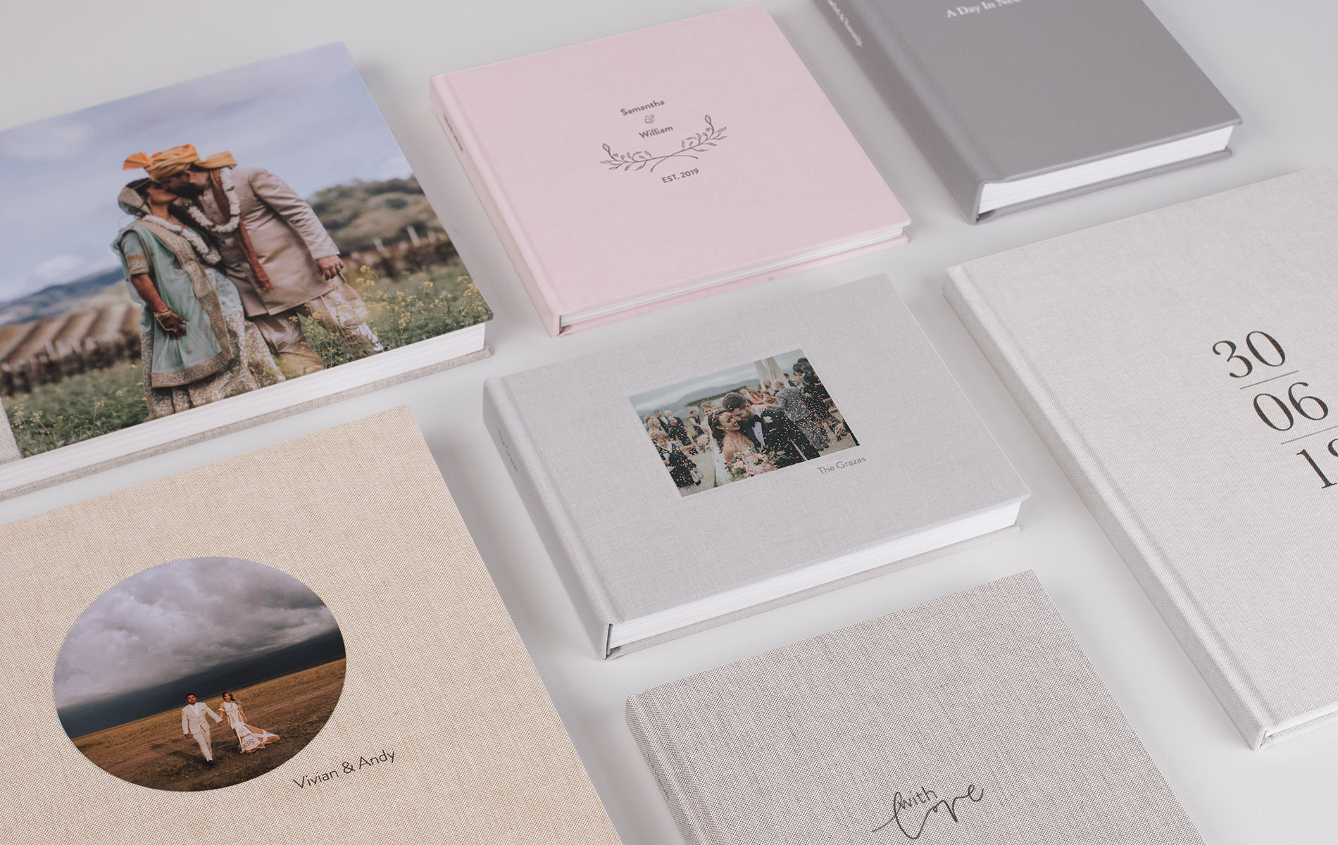 Collection of MILK Photo Albums