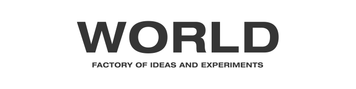 Logo de WORLD.