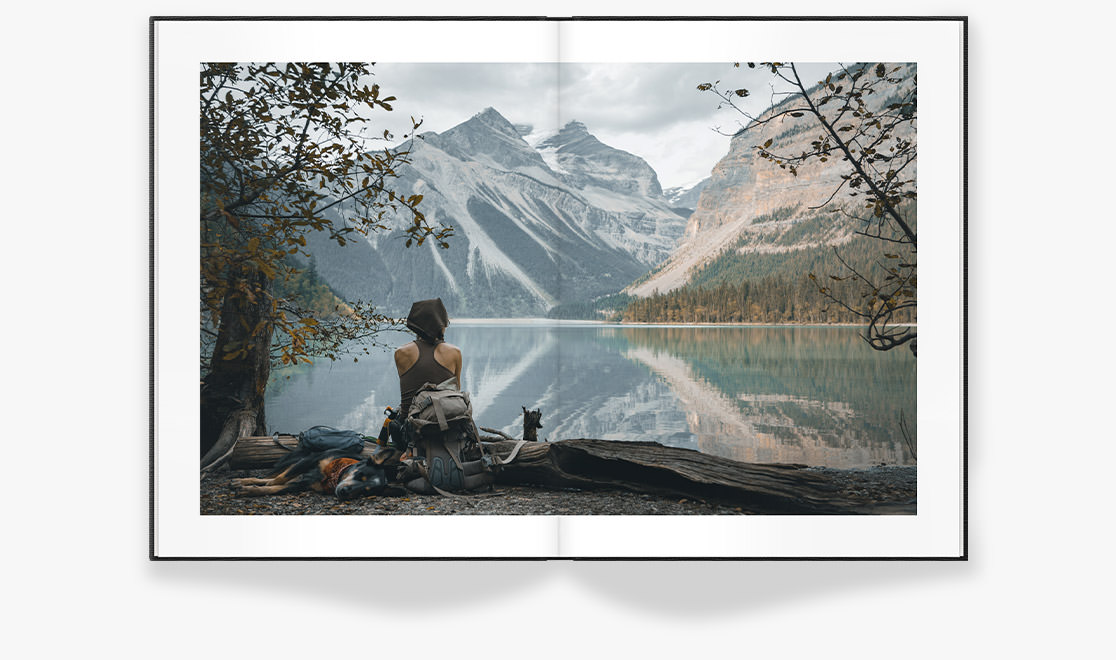 Portfolio photography photo book