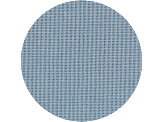 Lino colorato Premium swatch - Blu acciaio.