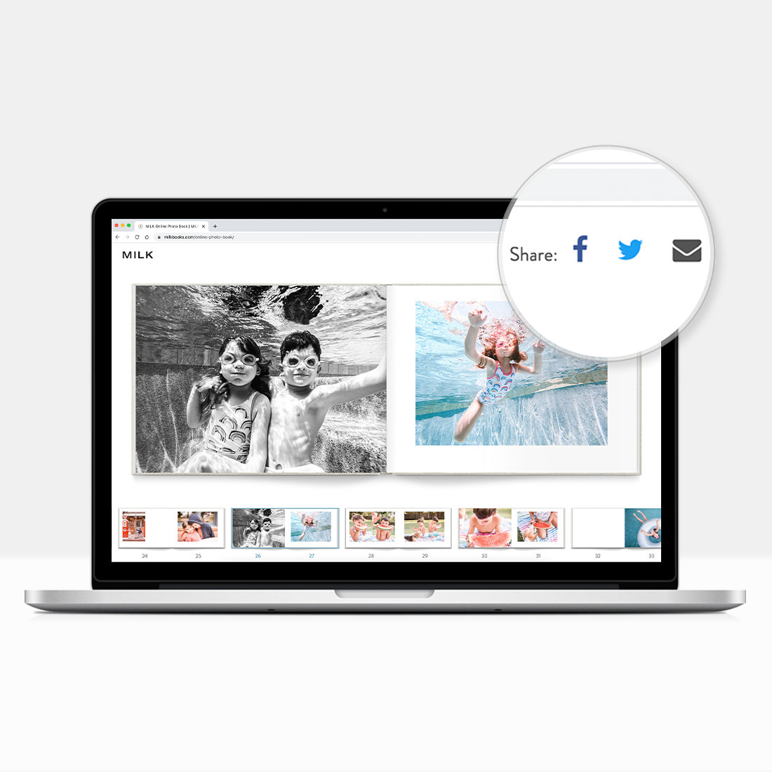 MILK Flipbook view online