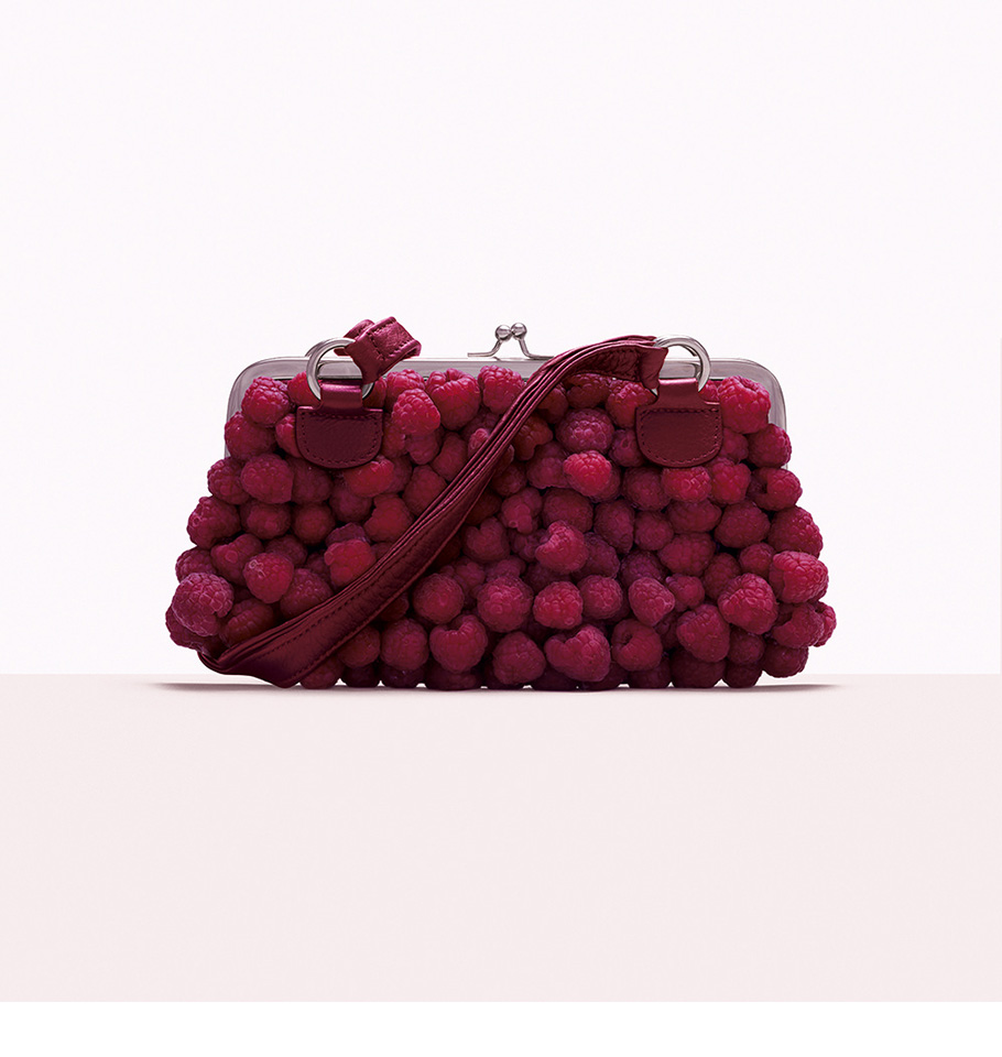 Raspberry purse - From A Matter of Taste, 2008.