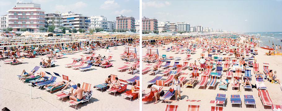 Riccione Diptych, August 1997.