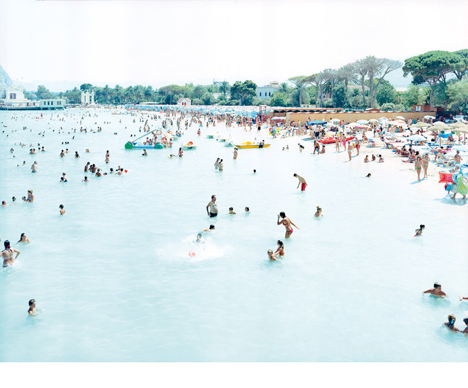 Mondello Beach, August, 2007.