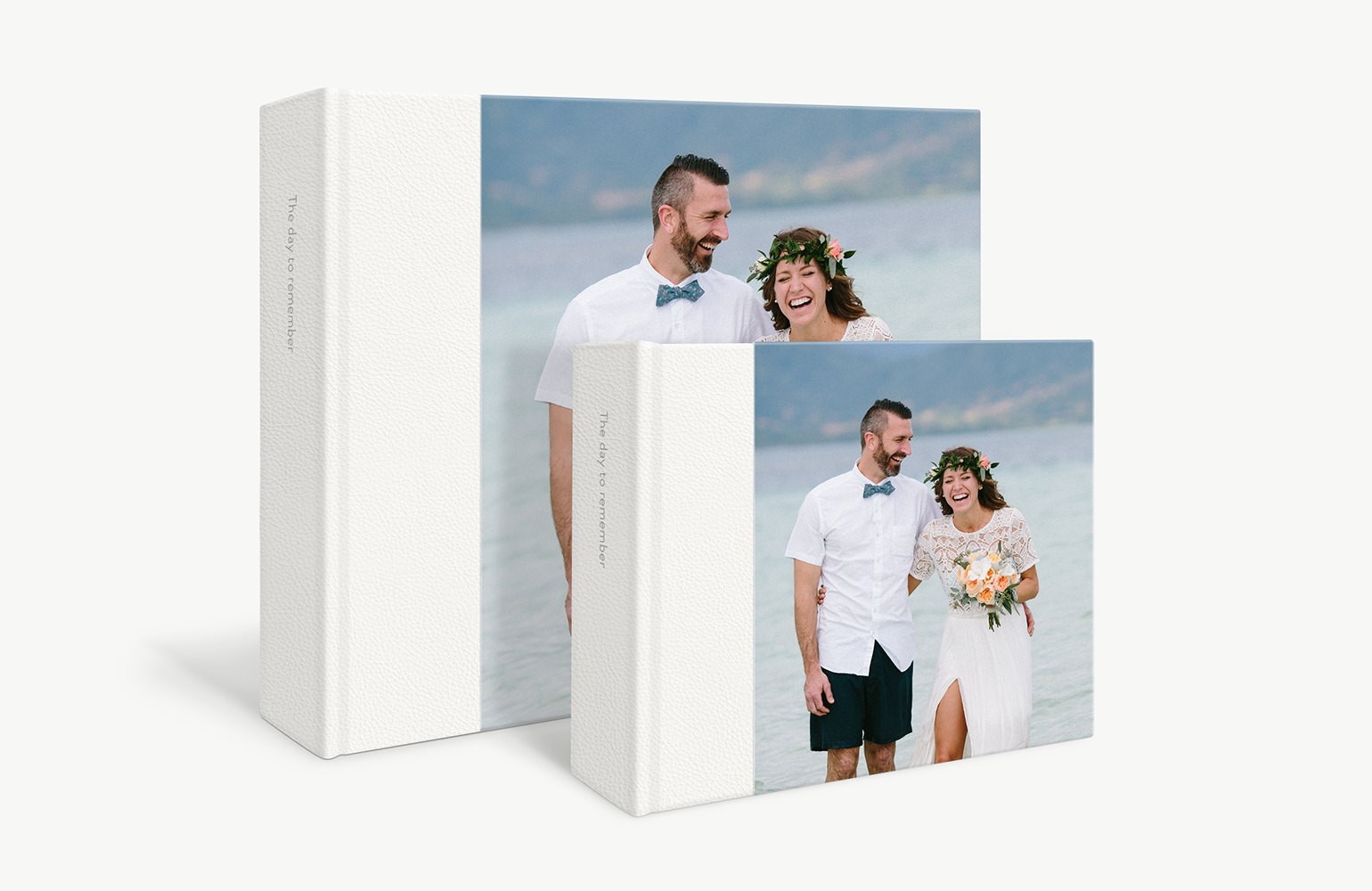 Medium and Large leather wedding Photo Albums