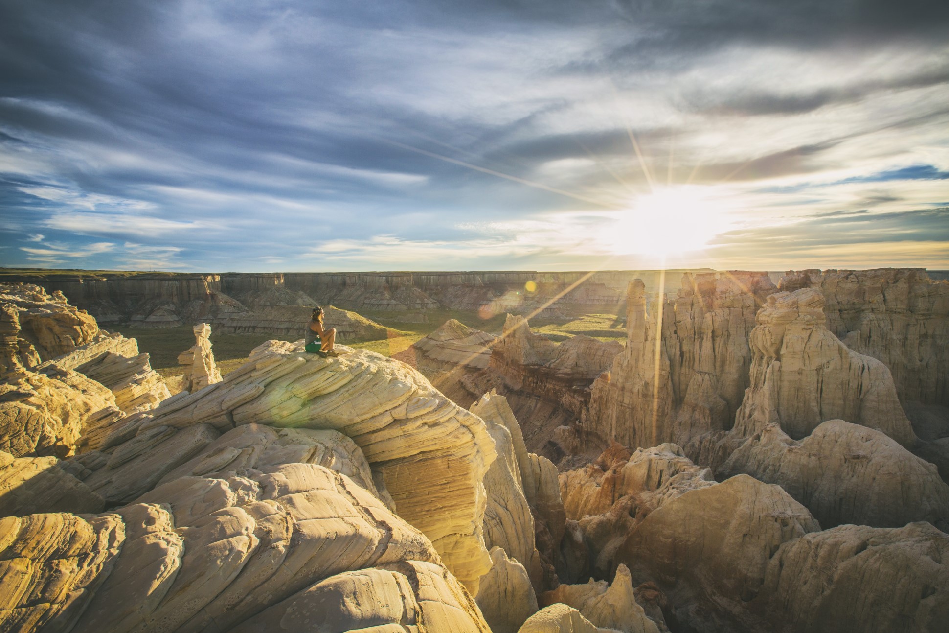 Canyon landscape.
