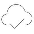 Free cloud storage icon