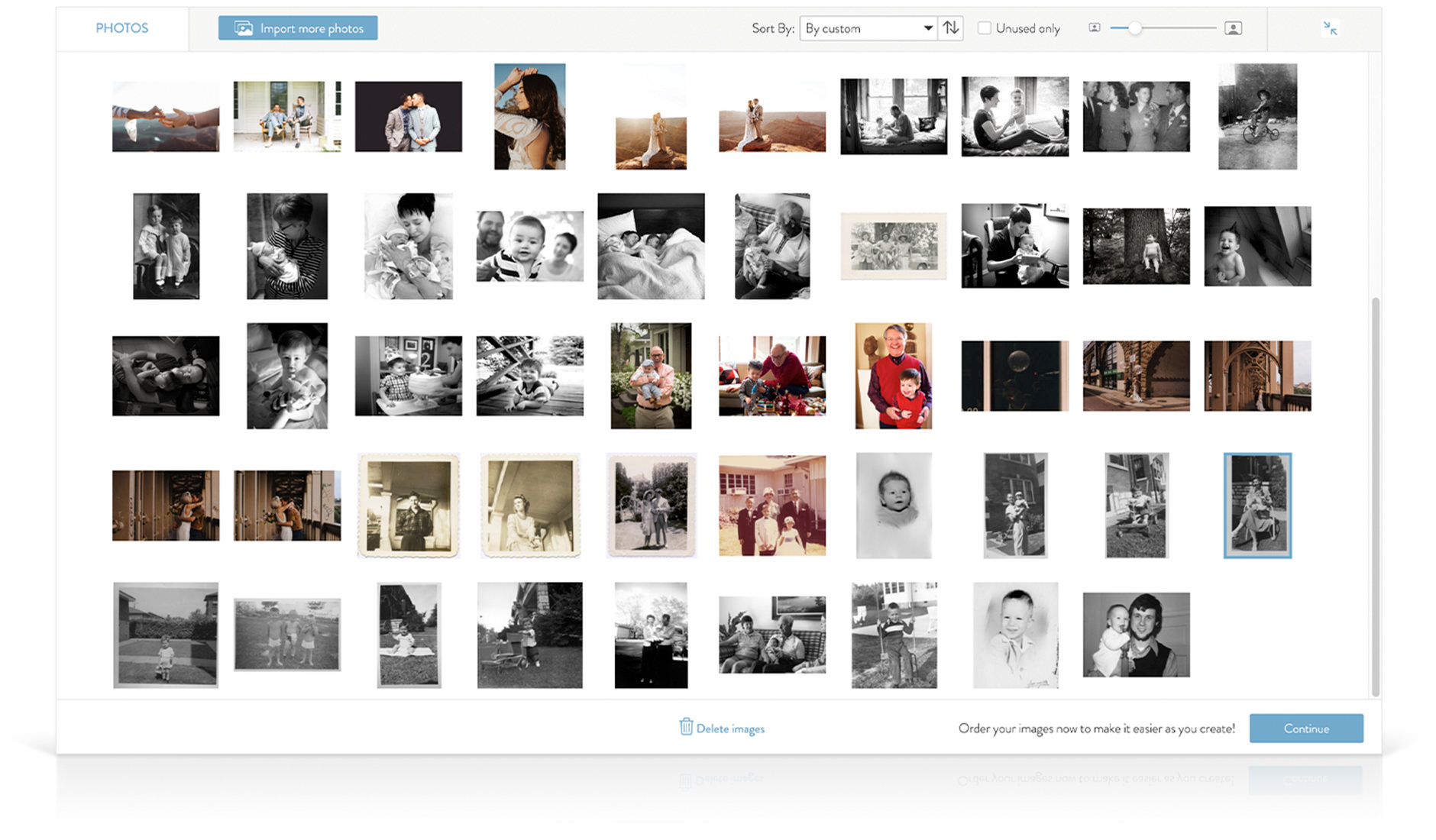 Importing scanned images into MILK Design Studio