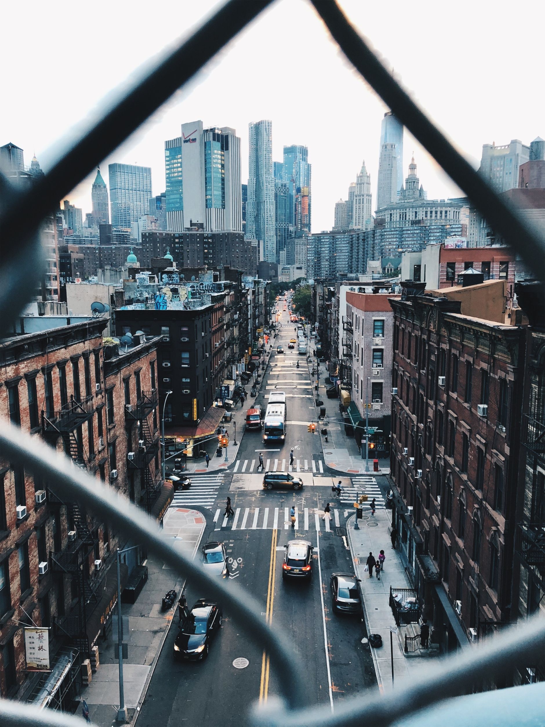 New York cityscape.