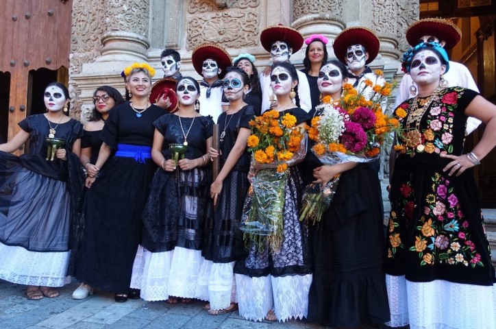Day of the Dead celebrations in Mexico.
