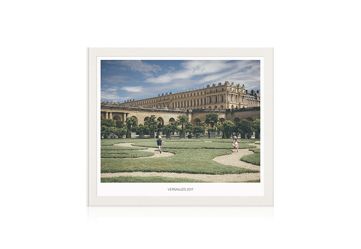 Classic Photo Book with cover image of garden of Versaille