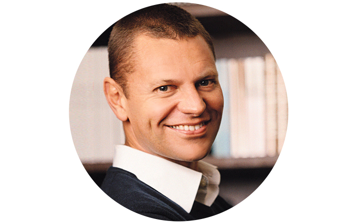 Portrait of MILK founder Geoff Blackwell