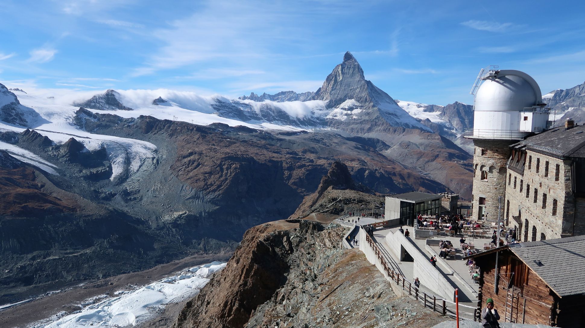 Matterhorn and surrounding Alps, Switzerland