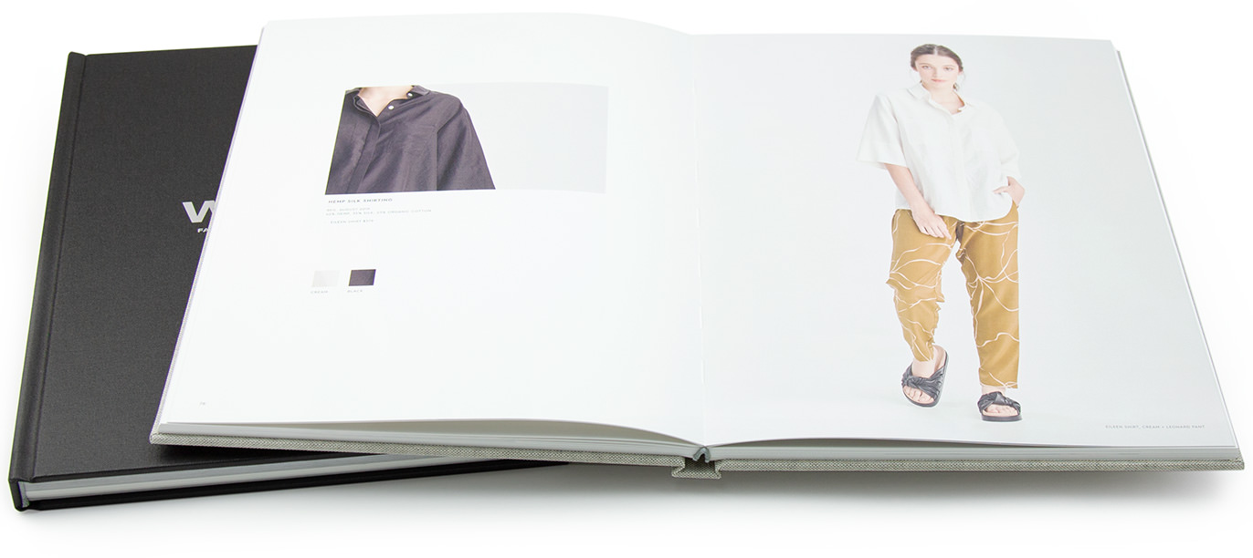 Open fashion look book