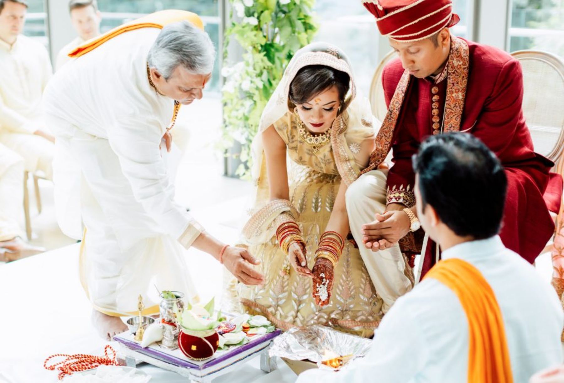 Indian wedding ceremony