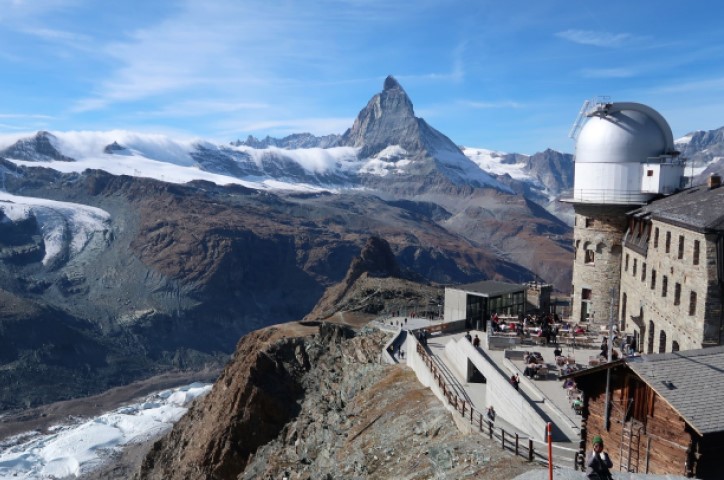 Matterhorn and surrounding Alps, Switzerland