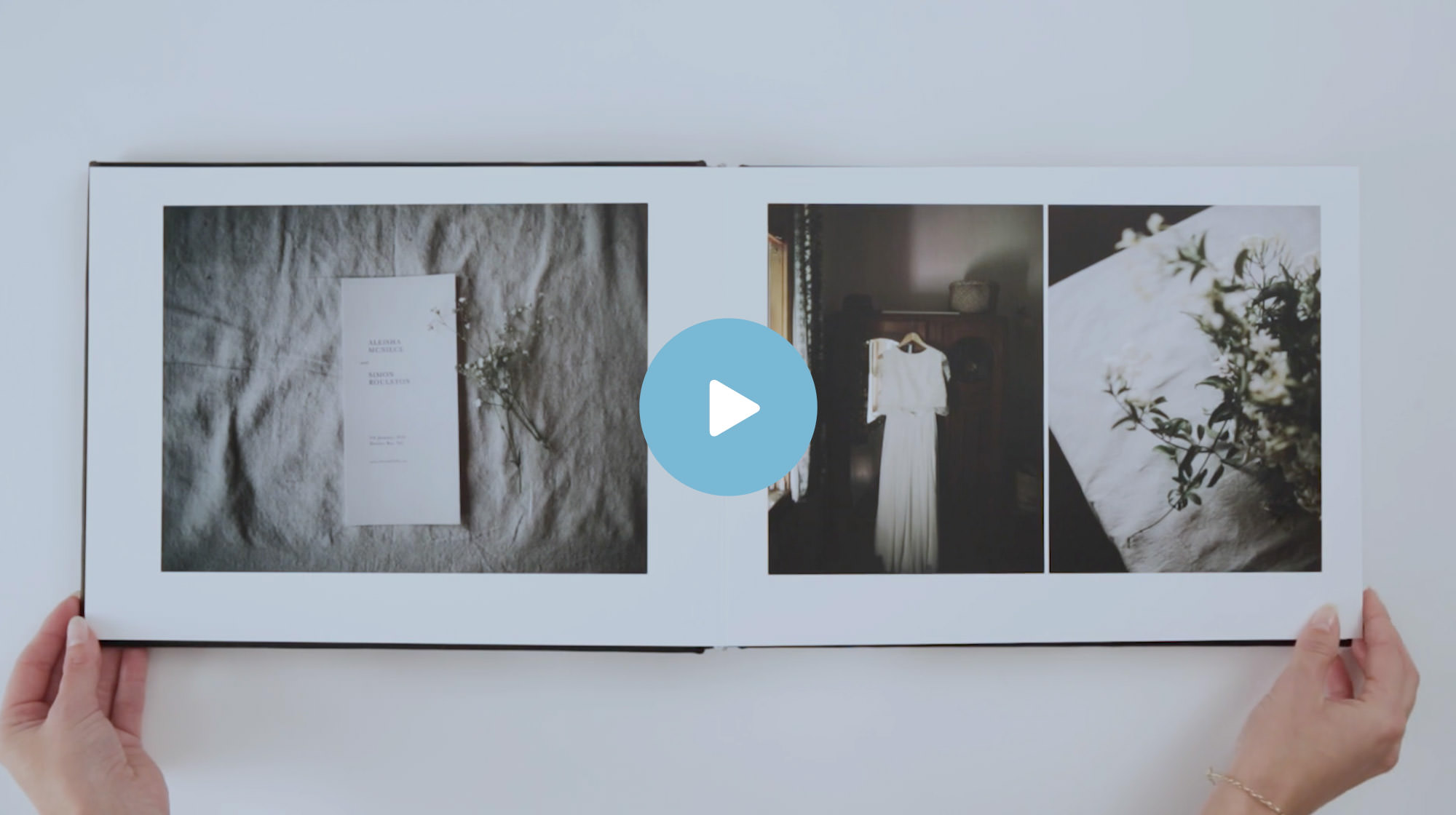 Video über die Premium-Archiv-Fotoalben aus Leder.