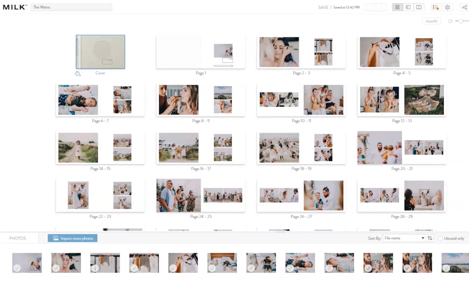 Using Web App video